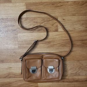 Fossil Leather Crossbody Bag
